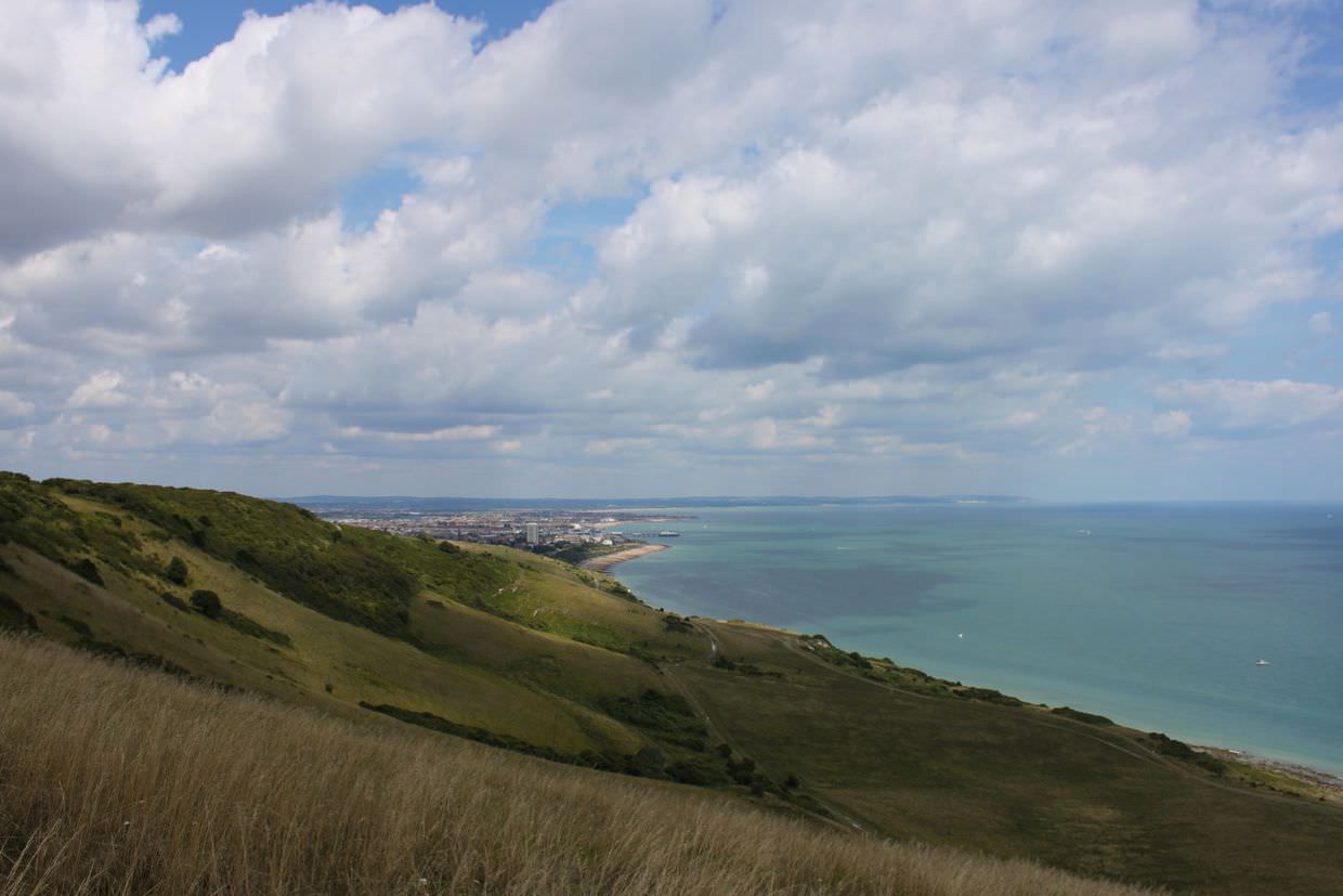View of Eastbourne from Beachy Head