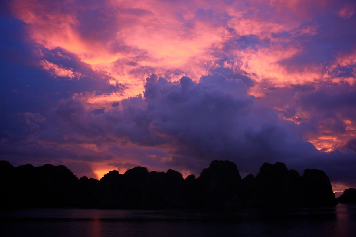 Halong Bay at dawn