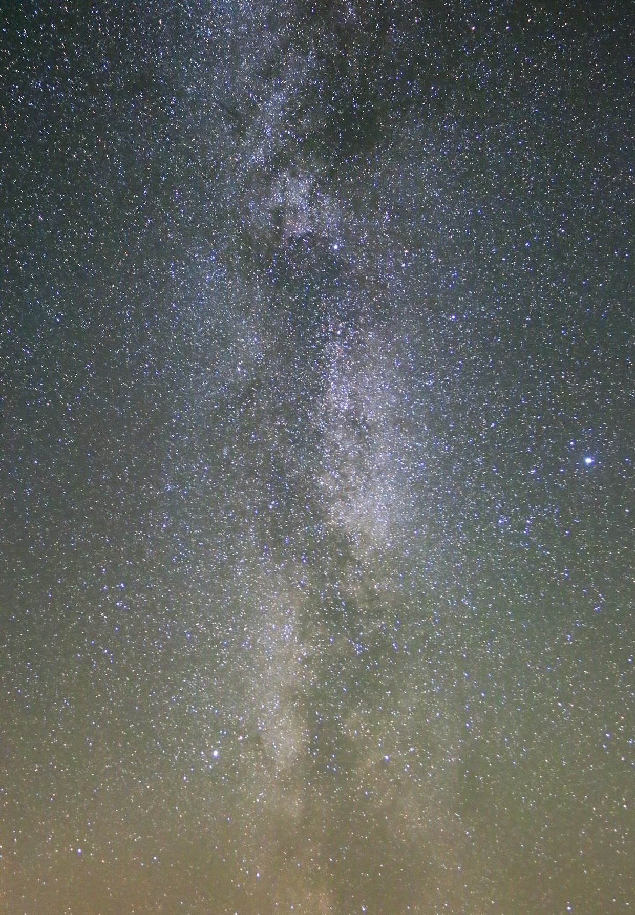 Milky Way above us