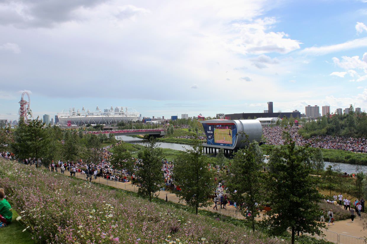 View of olympic park