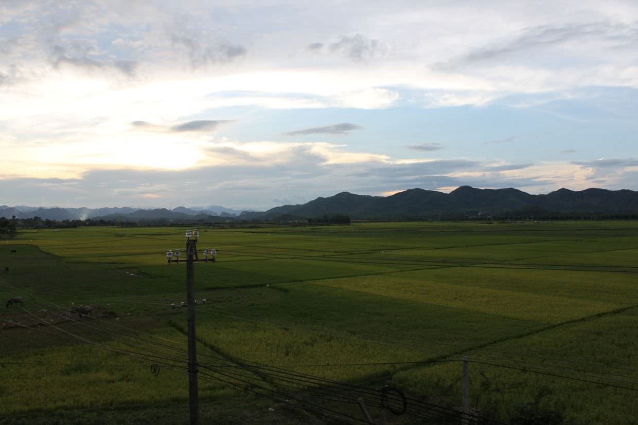 View from Phong Nha farmstay