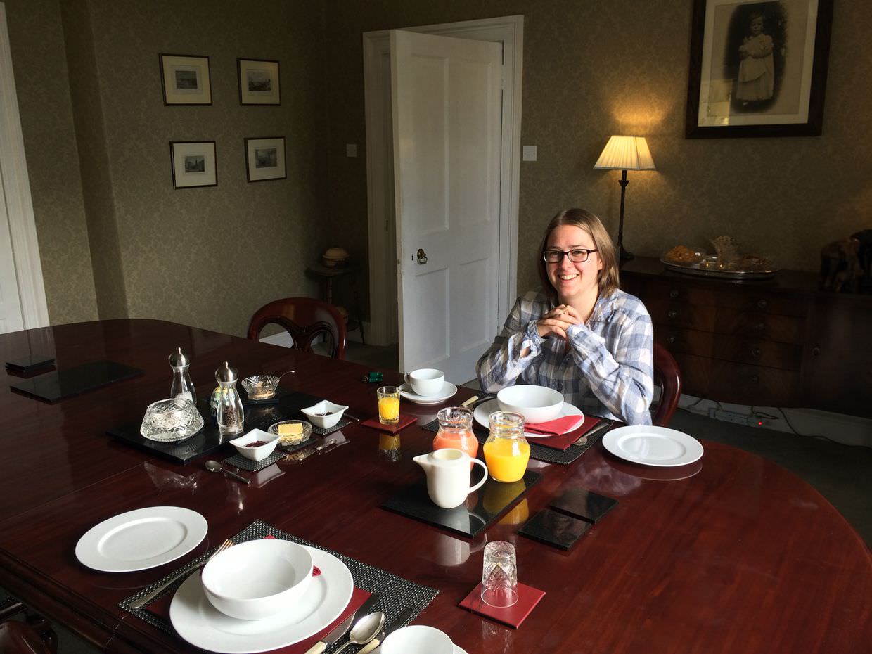 Breakfast at Holmhill Country House