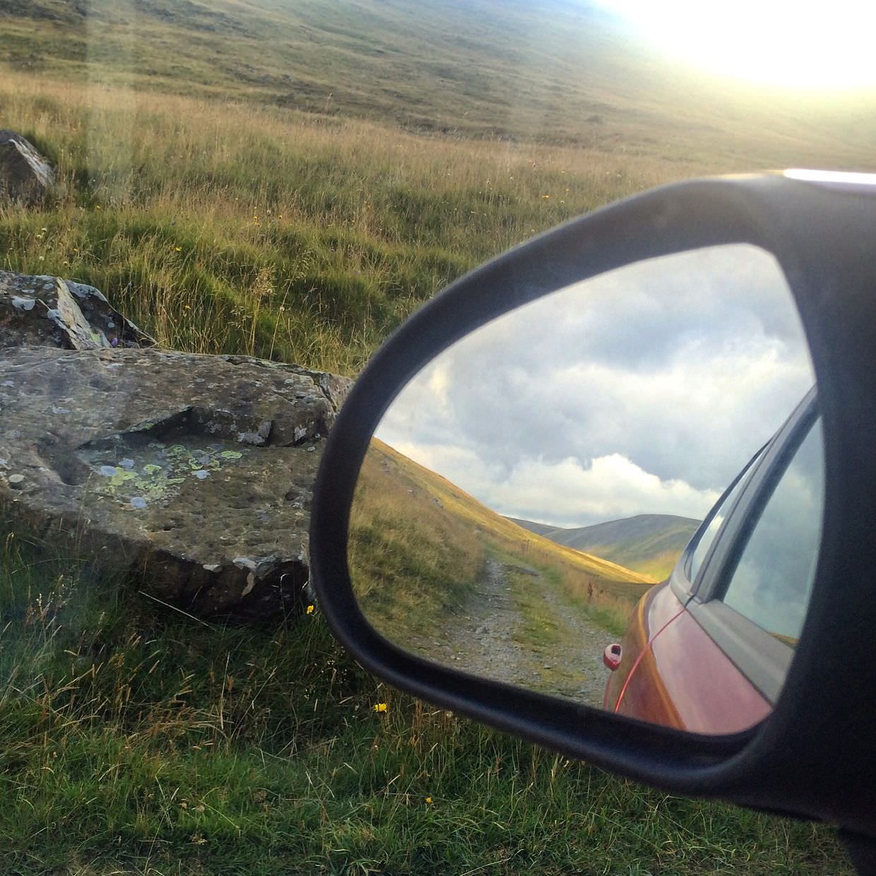 Pit stop over Talla Reservoir
