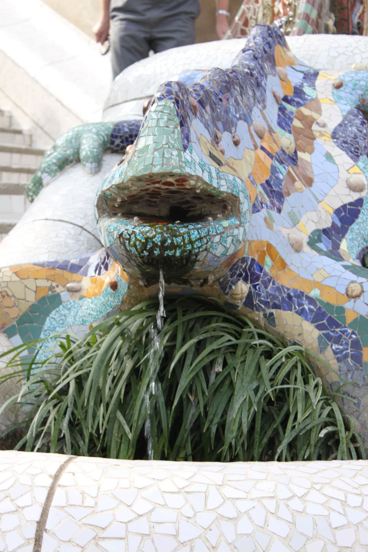 The famous mosaic ‘el drac’ (the dragon)