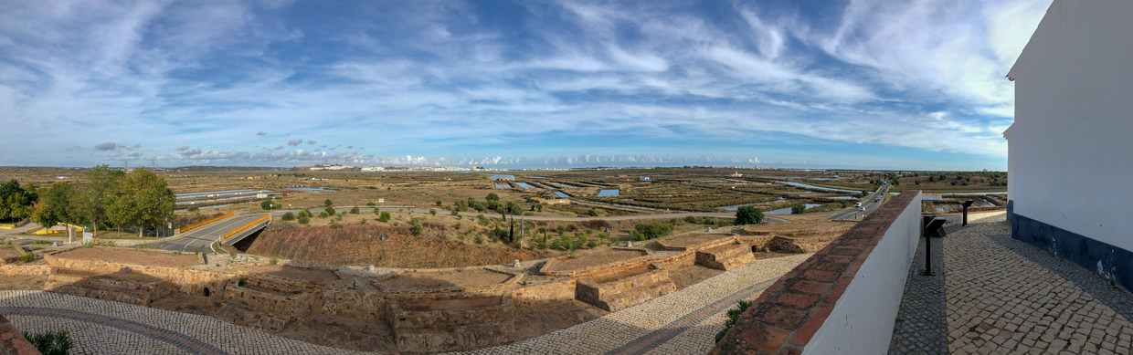 Panorama from the visitor centre