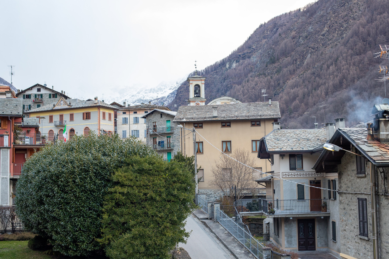 View from B&B Bernina